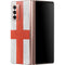 England Flag Distressed Galaxy Z Fold2 5G Skin