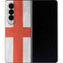 England Flag Distressed Galaxy Z Fold4 5G Skin