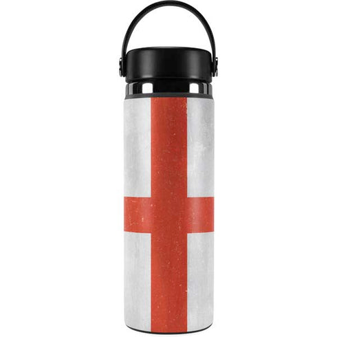 England Flag Distressed Hydro Flask 20oz Wide Mouth Skin