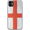 England Flag Distressed iPhone 11 Clear Case