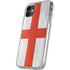 England Flag Distressed iPhone 11 Clear Case