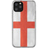 England Flag Distressed iPhone 11 Pro Clear Case