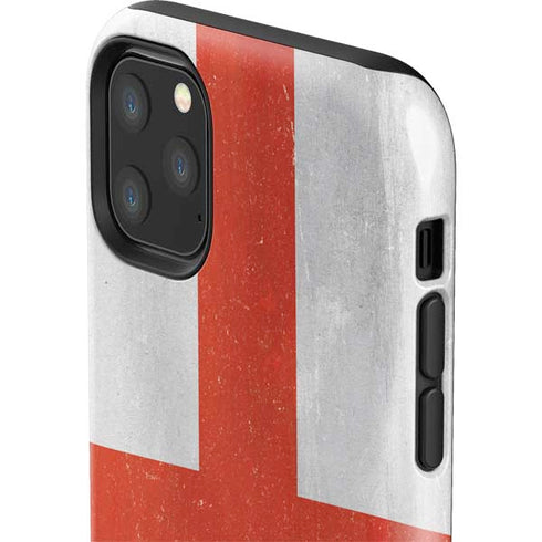 England Flag Distressed iPhone 11 Pro Max Impact Case