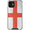 England Flag Distressed iPhone 12 Clear Case