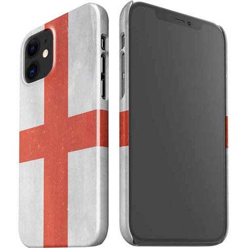 England Flag Distressed iPhone 12 Mini Lite Case