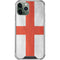 England Flag Distressed iPhone 12 Pro Clear Case