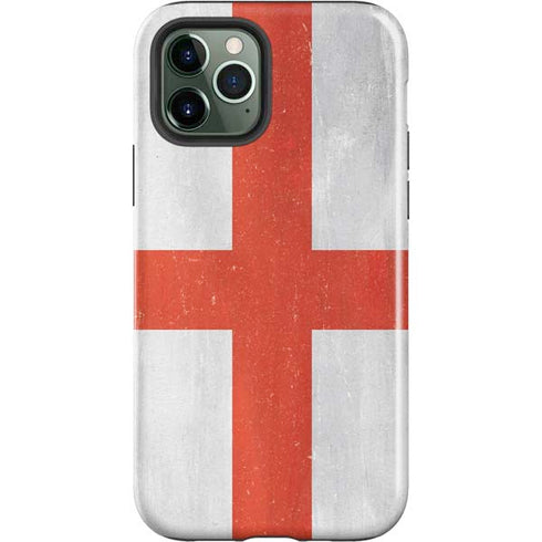 England Flag Distressed iPhone 12 Pro Max Impact Case