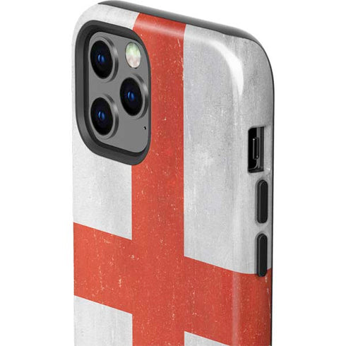 England Flag Distressed iPhone 12 Pro Max Impact Case