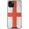 England Flag Distressed iPhone 13 Clear Case