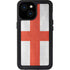 England Flag Distressed iPhone 13 Mini Waterproof Case