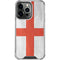 England Flag Distressed iPhone 13 Pro Clear Case
