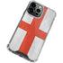 England Flag Distressed iPhone 13 Pro Clear Case