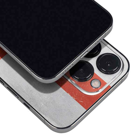 England Flag Distressed iPhone 13 Pro Skin