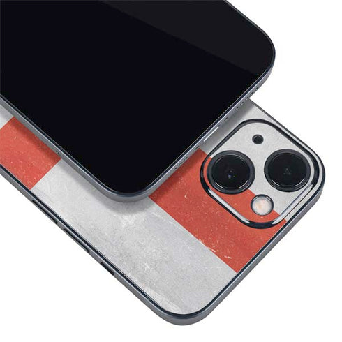 England Flag Distressed iPhone 13 Skin