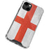 England Flag Distressed iPhone 14 Clear Case