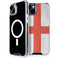 England Flag Distressed iPhone 15 Plus MagSafe Case