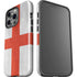 England Flag Distressed iPhone 15 Pro Impact Case