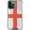 England Flag Distressed iPhone 14 Pro Max Clear Case