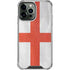 England Flag Distressed iPhone 14 Pro Max Clear Case