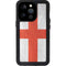 England Flag Distressed iPhone 14 Pro Waterproof Case