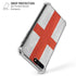 England Flag Distressed iPhone 7/8 Plus Clear Case