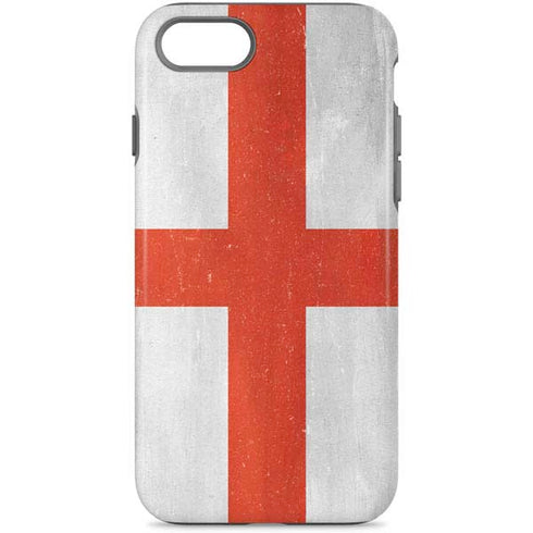 England Flag Distressed iPhone 8 Pro Case