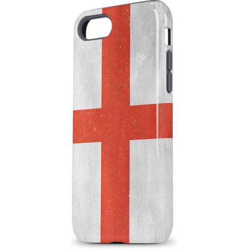 England Flag Distressed iPhone 8 Pro Case
