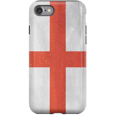England Flag Distressed iPhone SE (2nd & 3rd Gen) Pro Case