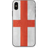 England Flag Distressed iPhone X Skin
