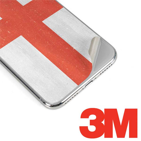 England Flag Distressed iPhone XS Skin
