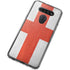 England Flag Distressed LG K51/Q51 Clear Case