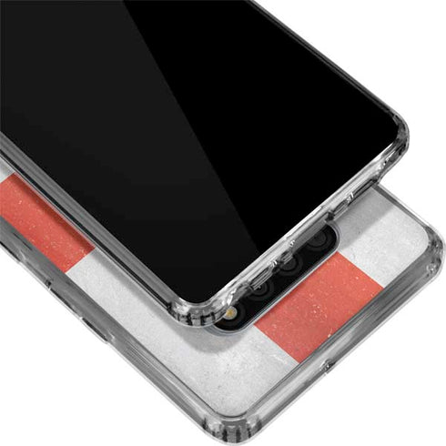 England Flag Distressed LG Stylo 6 Clear Case