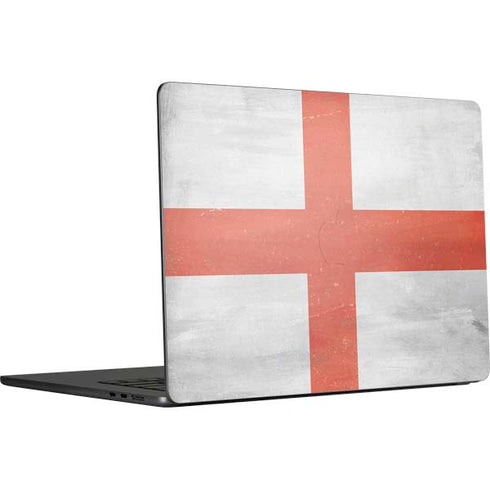England Flag Distressed MacBook Air 15 in (2023) Skin