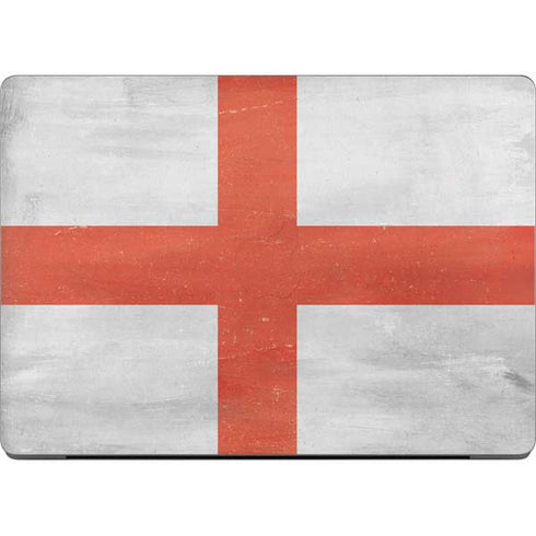 England Flag Distressed MacBook Pro 14in (2021-24) Skin