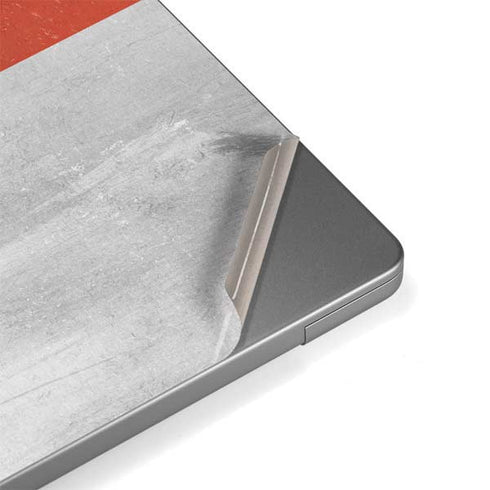 England Flag Distressed MacBook Pro 14in (2021-24) Skin