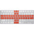 England Flag Distressed Magic Keyboard Skin