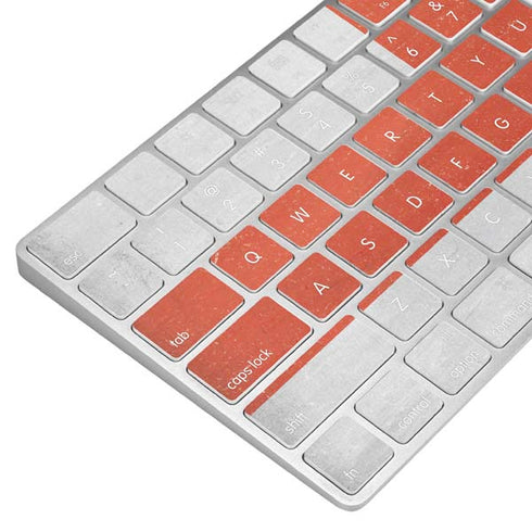 England Flag Distressed Magic Keyboard Skin