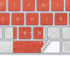 England Flag Distressed Magic Keyboard Skin