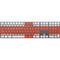 England Flag Distressed Magic Keyboard with Numeric Keypad Skin