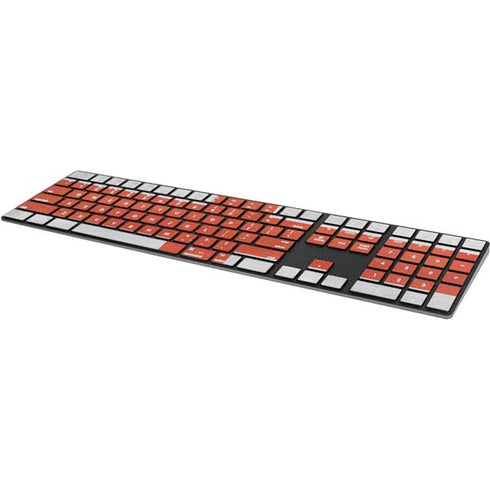 England Flag Distressed Magic Keyboard with Numeric Keypad Skin