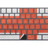 England Flag Distressed Magic Keyboard with Numeric Keypad Skin