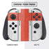 England Flag Distressed Nintendo Switch Bundle Skin