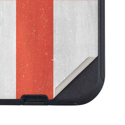 England Flag Distressed Otterbox Defender iPhone Skin