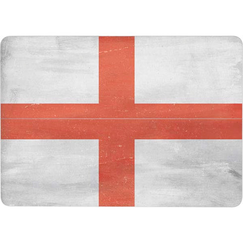 England Flag Distressed Surface Laptop Studio Skin