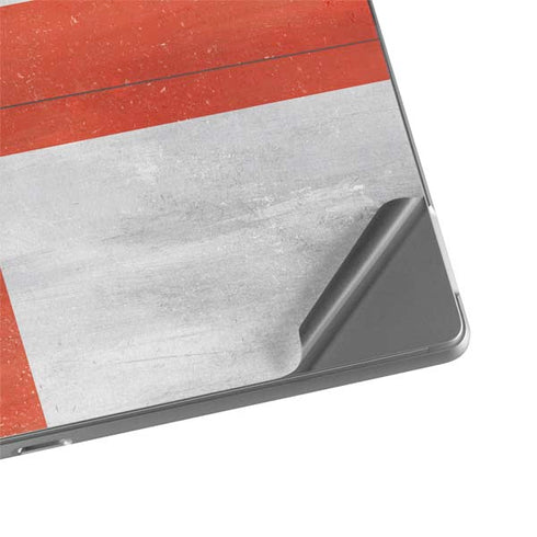England Flag Distressed Surface Pro 8 Skin