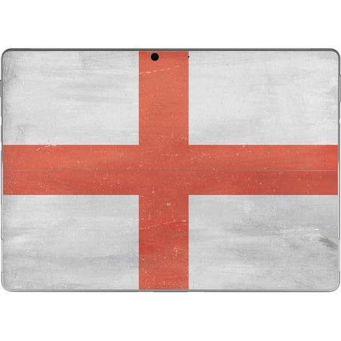 England Flag Distressed Surface Pro 9 Skin