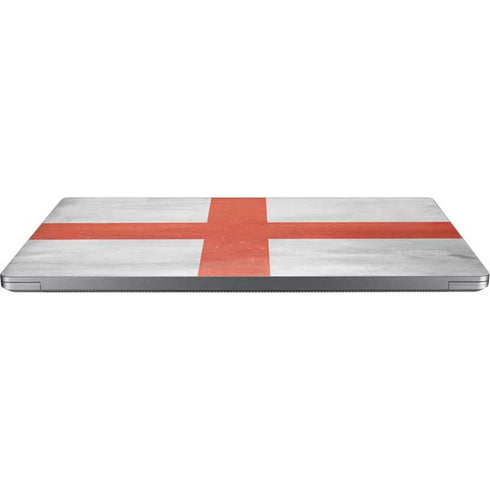 England Flag Distressed Universal Laptop 12in (9.8 x 6.8in) Skin