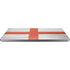 England Flag Distressed Universal Laptop 12in (9.8 x 6.8in) Skin
