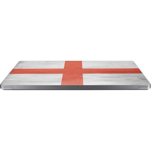 England Flag Distressed Universal Laptop 13in (10.6 x 7.6in) Skin