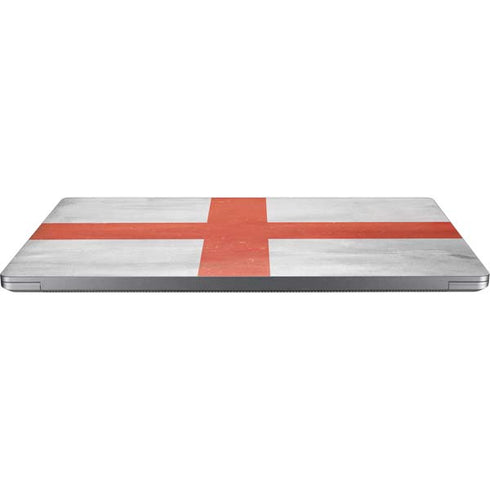 England Flag Distressed Universal Laptop 17in (13.8 x 10in) Skin